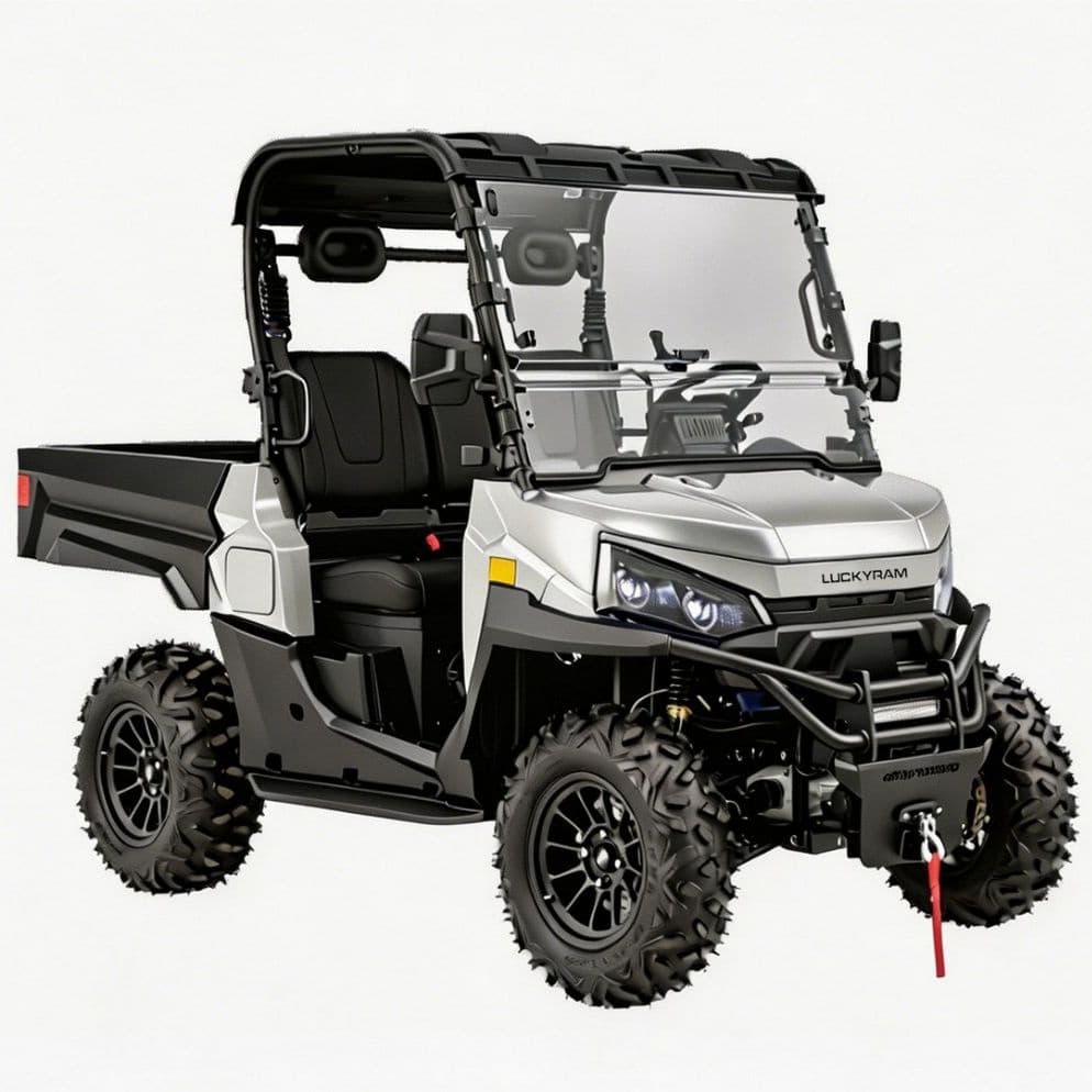 10KW vahelduvvoolumootor 4WD raskeveokite UTV 73,6V 670kg elektriline tõstevoodi