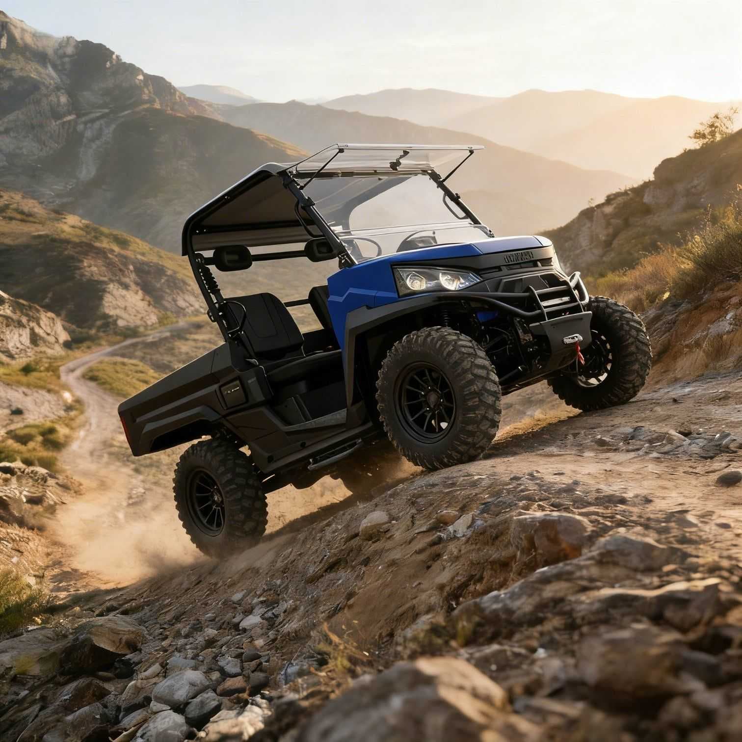 10KW vahelduvvoolumootor 4WD UTV 73.6V 400mm Wading 80-100km Range