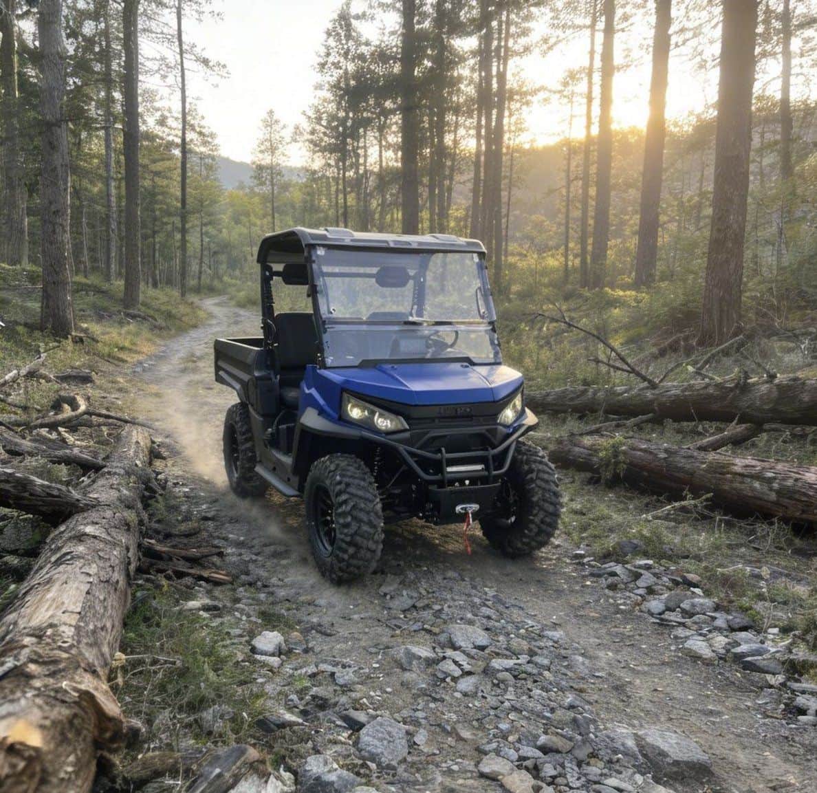 4WD elektriline rantšo UTV Farm 73.6V 150Ah kontroller 20KW tippvõimsus