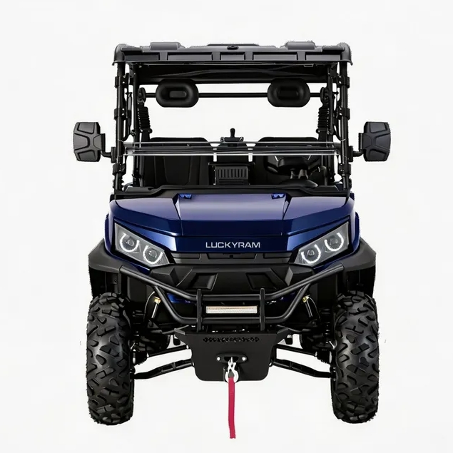 4WD Off Road UTV 73.6V 1000kg Pukseerimine 400A kontroller 150Ah