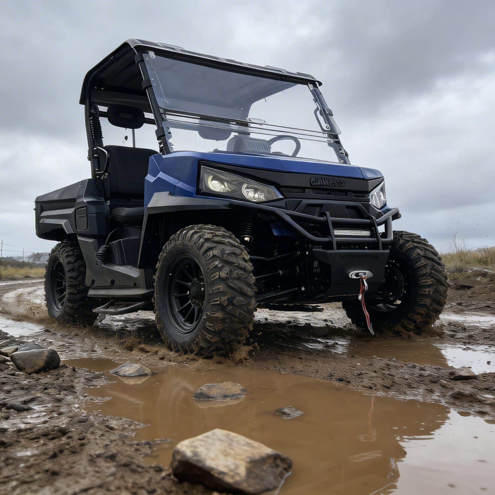 Elektriline UTV 73,6 V 20 KW tippvõimsusega 4WD 400 A kontroller maastikul