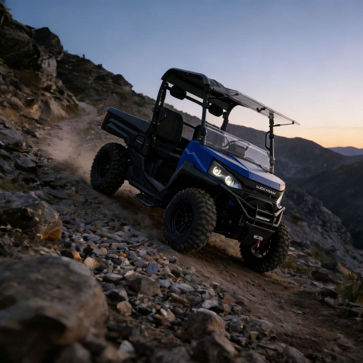 Farm Electric UTV PKE võtmeta 4WD 14 tolli rehvid 10KW vahelduvvoolumootor