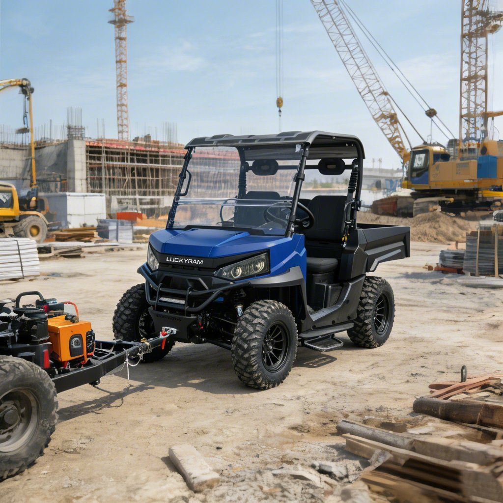 Ranch Work UTV 4WD 10KW vahelduvvoolu mootor 670kg Laadimine 1000kg Pukseerimine